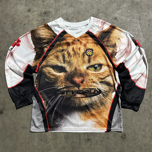 Kitten Print Jersey