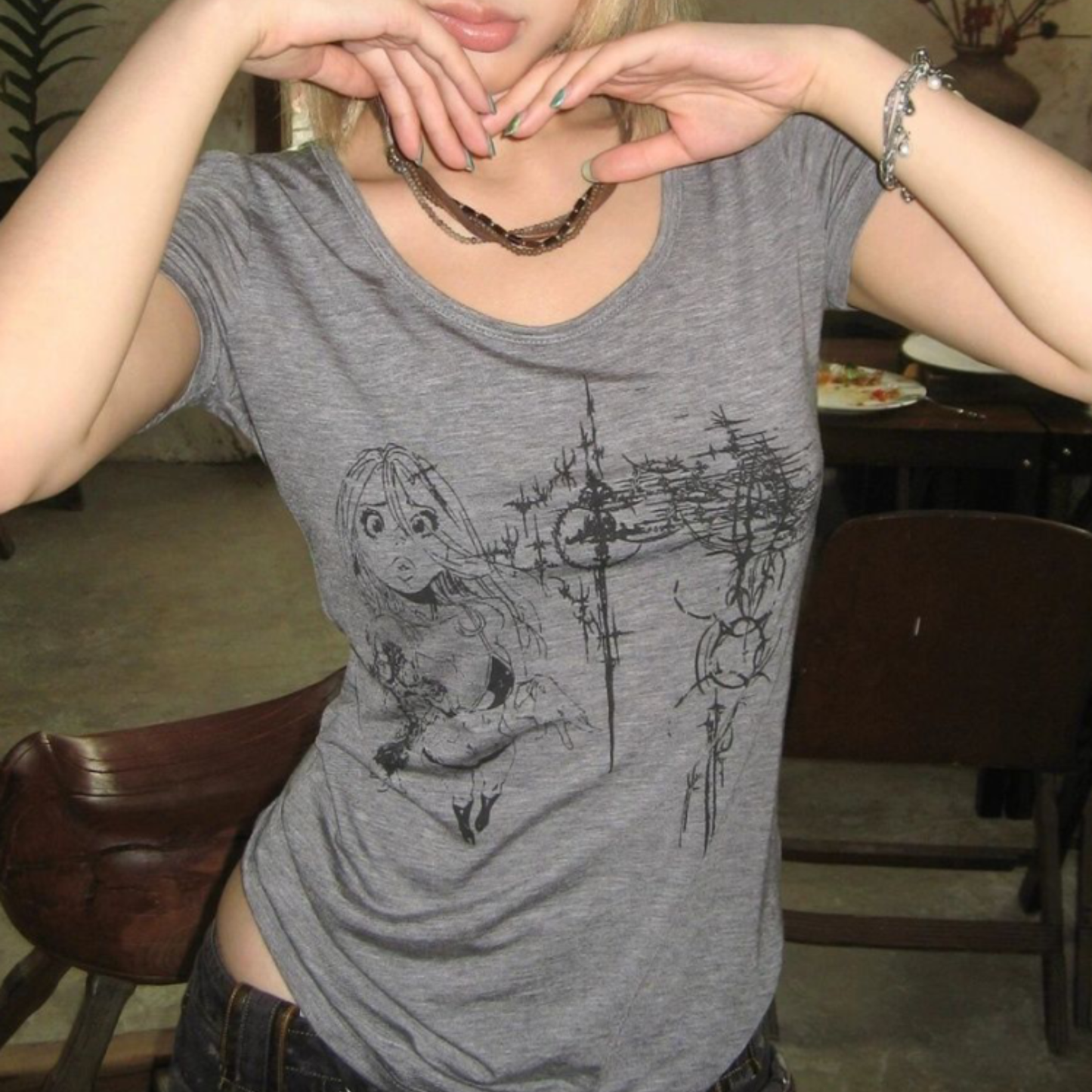 Anime Tattoo Tee