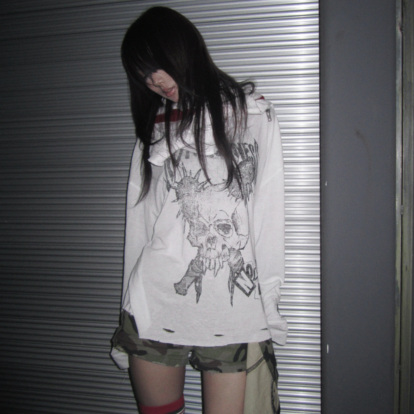 Skull Tattoo Long Sleeve