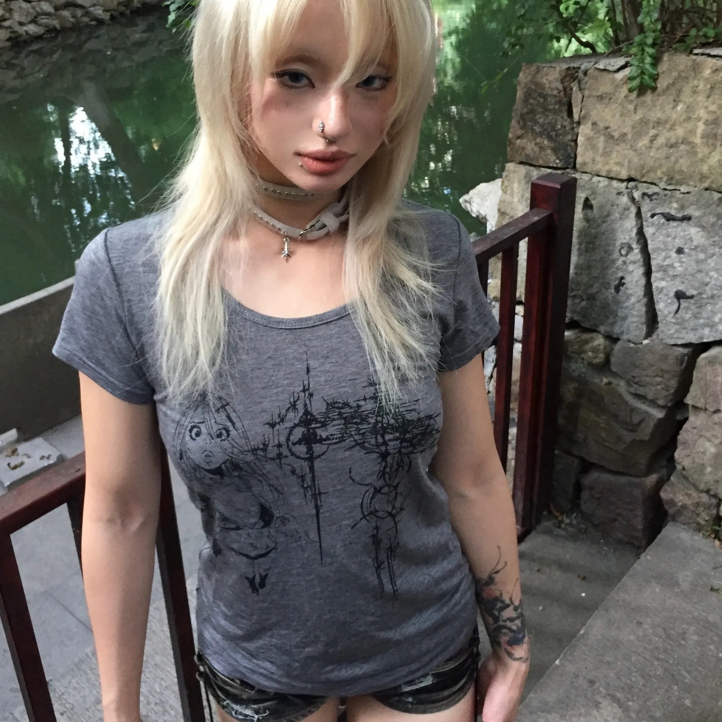 Anime Tattoo Tee