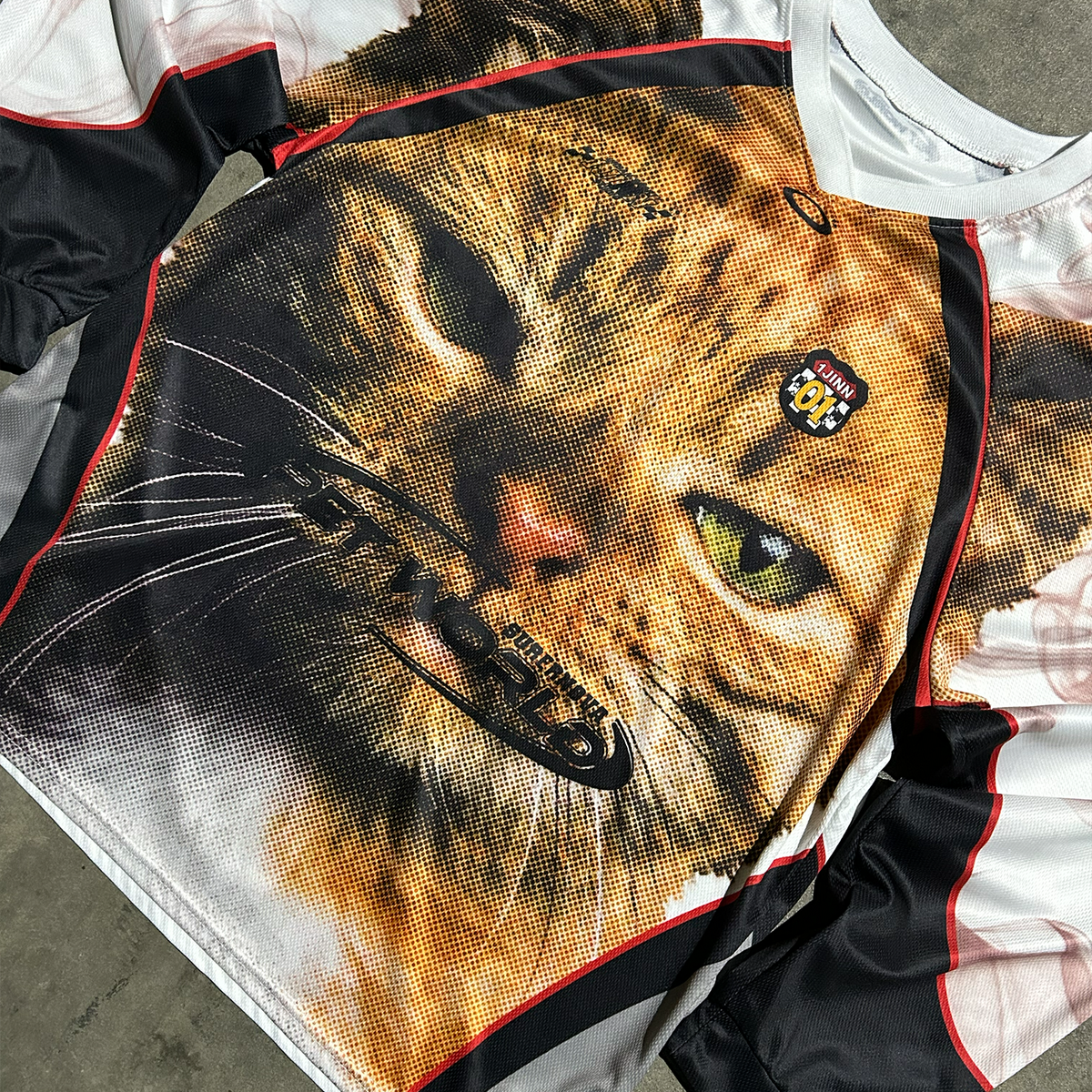 Kitten Print Jersey